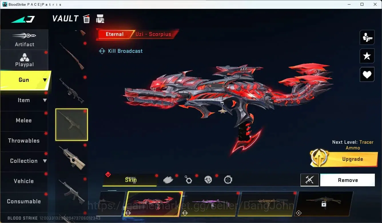 Blood Strike Accounts ASIA | 2 ETERNAL: UMP45-Infinite,Uzi-Scorpius|3 EV image 18