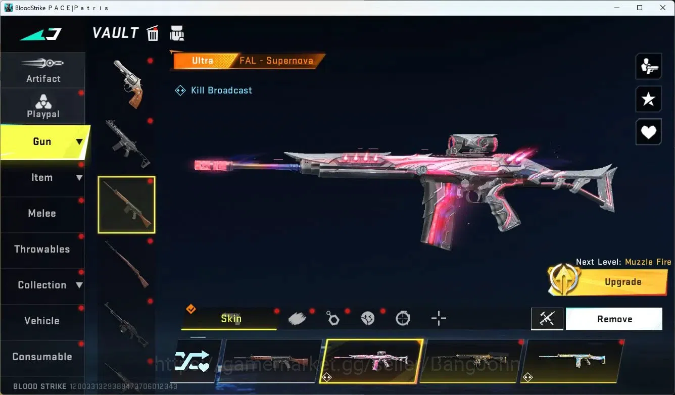 Blood Strike Accounts ASIA | 2 ETERNAL: UMP45-Infinite,Uzi-Scorpius|3 EV image 20