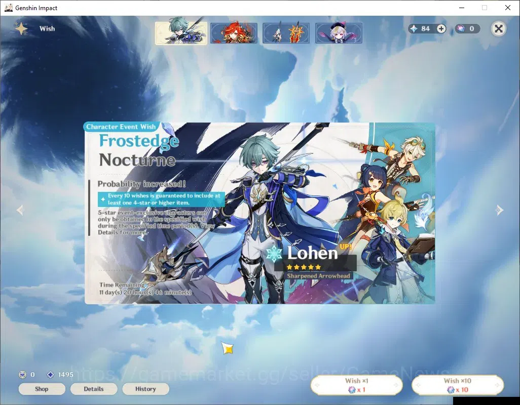 Genshin Impact Accounts ASIA|AR 55|1 Limited + 2 (*5Weapon)|MavuikaC1|Mc F image 12