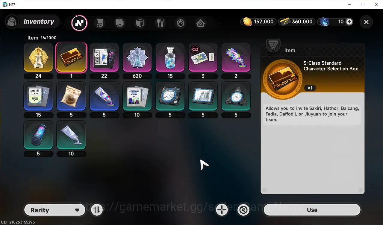 Neverness to Everness Accounts GLOBAL America|HL 3|1 S-Class Hotori|1 S-Class Cha image 9