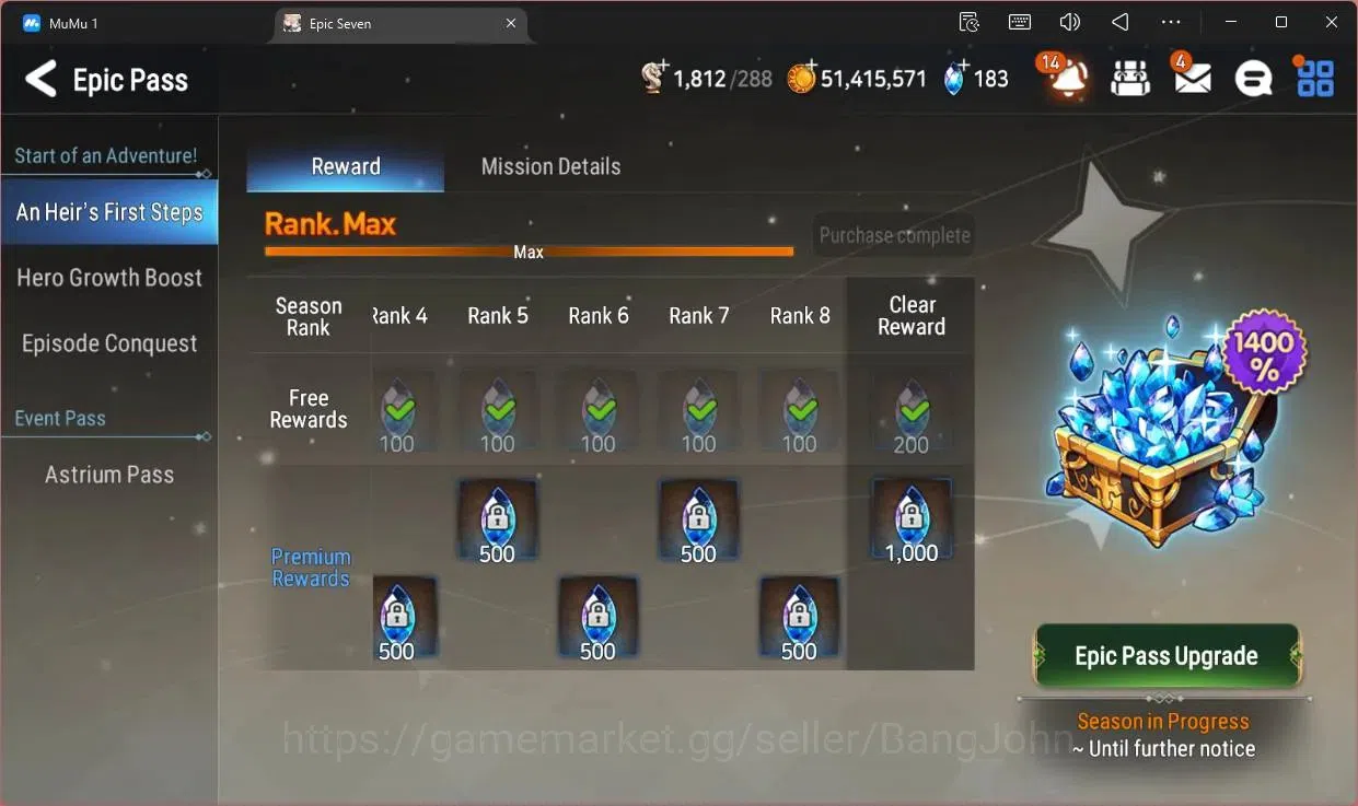 Epic Seven Accounts Global | 10 ML(LOTScales,WOM Tenebria,Straze,D Lil image 13