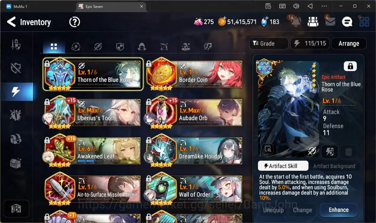 Epic Seven Accounts Global | 10 ML(LOTScales,WOM Tenebria,Straze,D Lil image 17