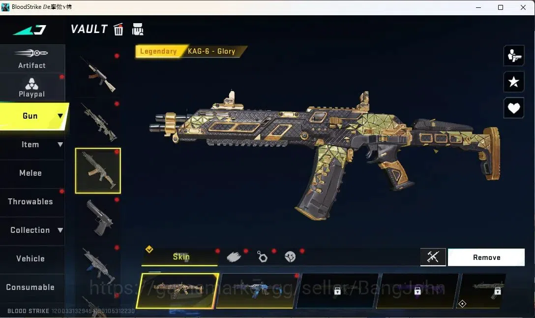 Blood Strike Accounts ASIA | TR Katana|JRB Evolved Viper|2 Ultra Skins|1 image 10