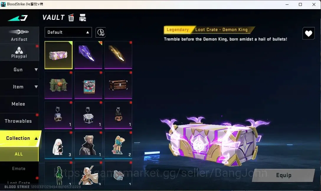 Blood Strike Accounts ASIA | TR Katana|JRB Evolved Viper|2 Ultra Skins|1 image 6