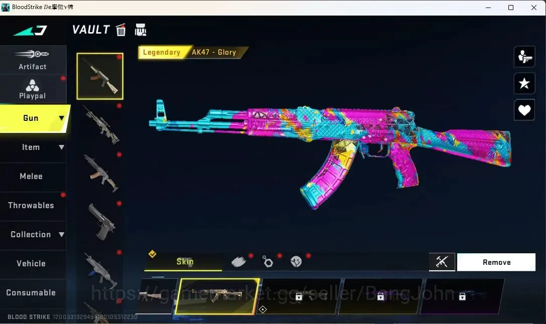 Blood Strike Accounts ASIA | TR Katana|JRB Evolved Viper|2 Ultra Skins|1 image 9