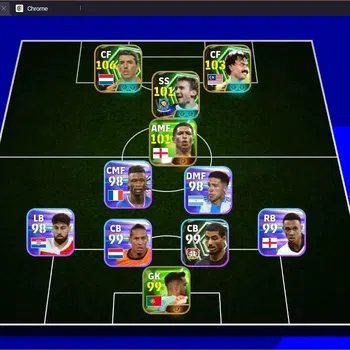 eFootball Accounts Legends & Iconic Players Mobile |PW 3102|Epic Makaay, Dahari, Shevchenko|Showtime Yamal, Messi(RWF 96