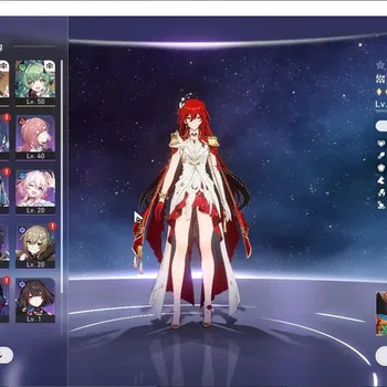 Honkai Star Rail Accounts Mid Game Asia|TL 40| 3 Limited (Himeko Nova,Mortenax Blade,Huohuo) +2 STD Char (Welt,Gepard) |Male