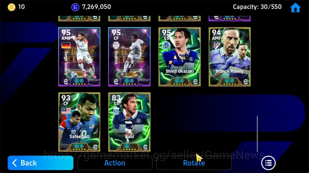 eFootball Accounts Android|Epic Cafu,Oliver Kahn,Dimitar Berbatov,Fra image 11