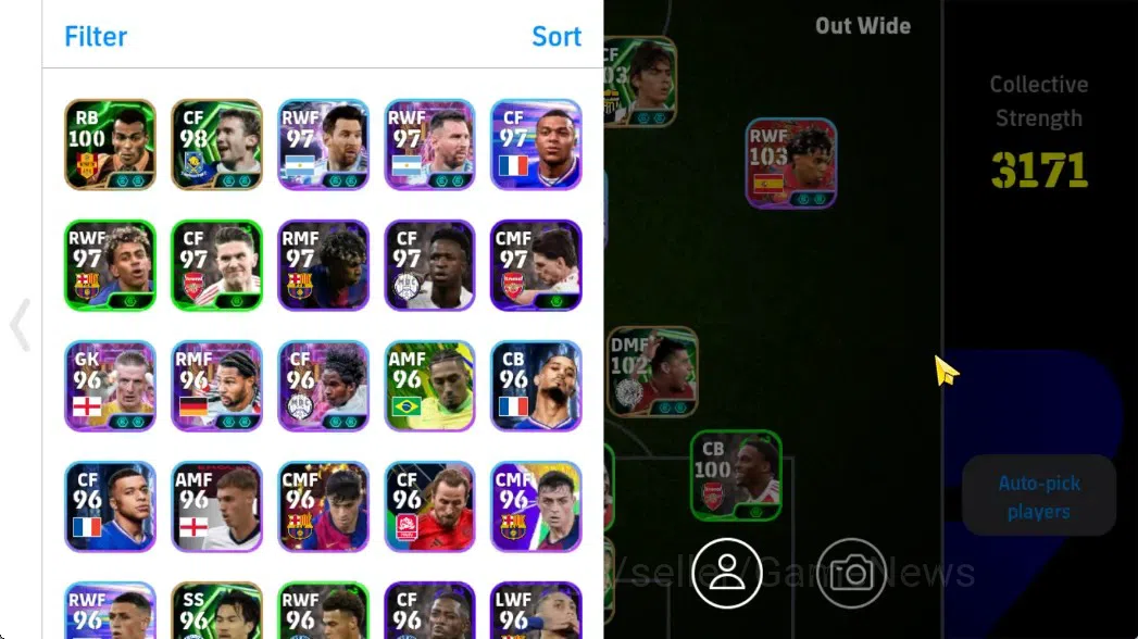 eFootball Accounts Android|Epic Cafu,Oliver Kahn,Dimitar Berbatov,Fra image 2