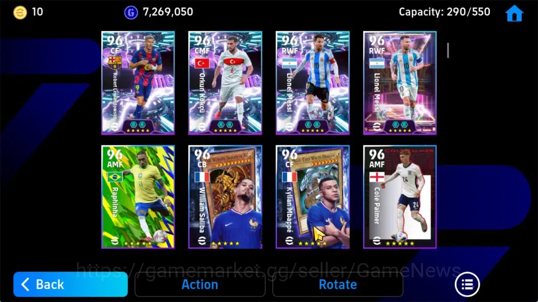 eFootball Accounts Android|Epic Cafu,Oliver Kahn,Dimitar Berbatov,Fra image 7