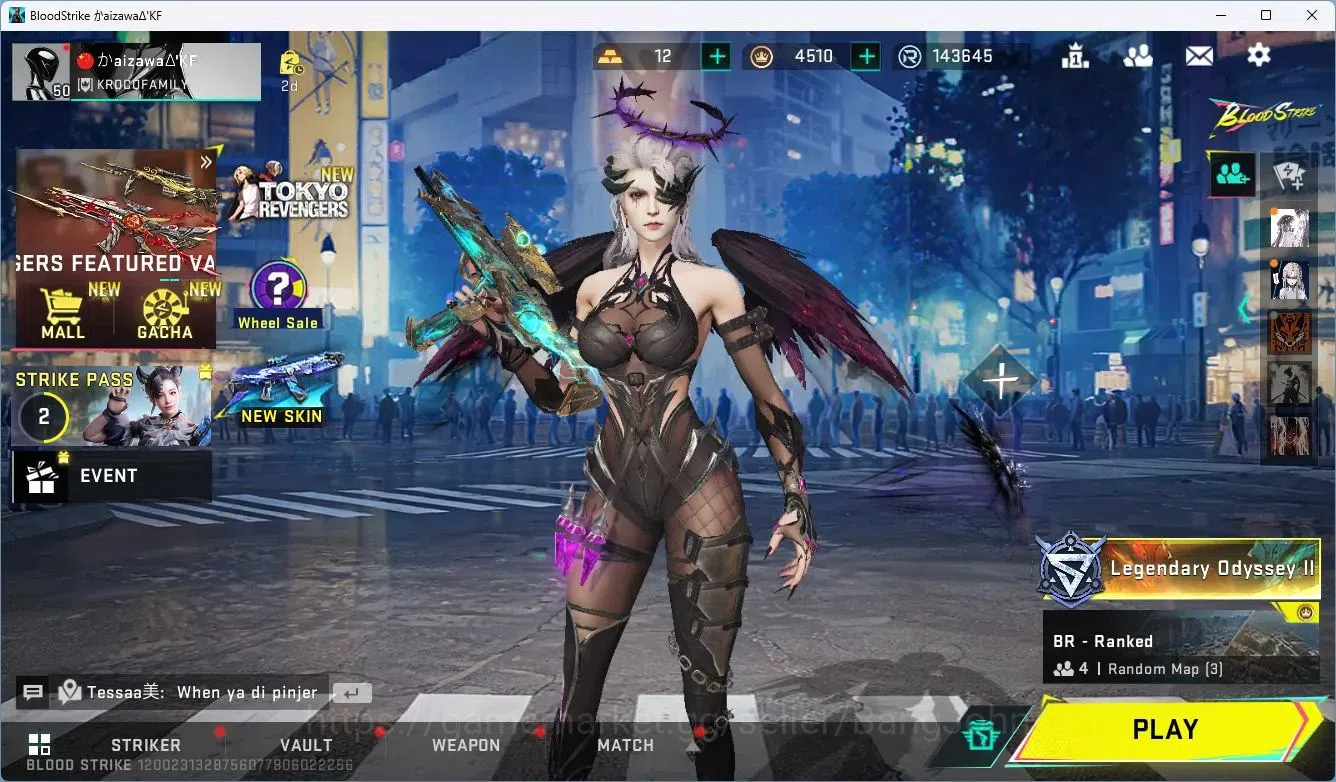 Blood Strike Accounts ASIA | ETERNAL NOVA | 1 EVA Guns | 1 7DS Guns | 1 image 1