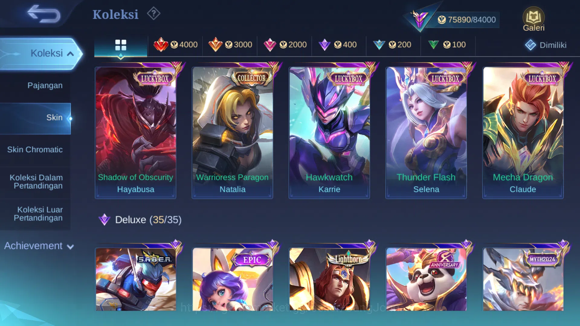 Mobile Legends: Bang Bang Accounts Hero 128 | Skin 278 | Legend Lesley | Prime Claude image 4
