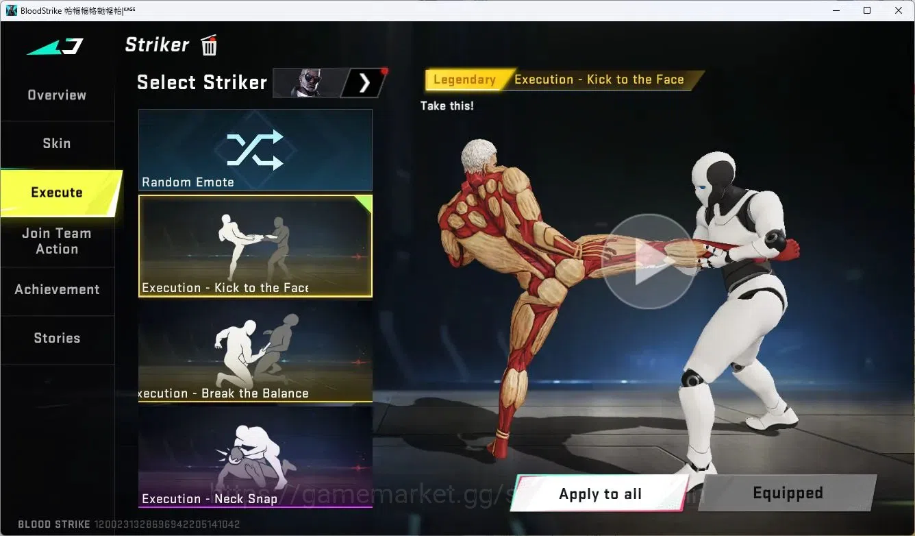 Blood Strike Accounts ASIA  | 4 Collab Skins | Limited MP7-Verdant | 10  image 7