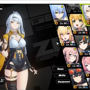 Zenless Zone Zero Accounts Others ASIA|IK 56|3 Void Hunter|8 Limited (Miyabi,Lucia)+Sign Cissia,Jufufu,Zhu Yuan,Yanagi