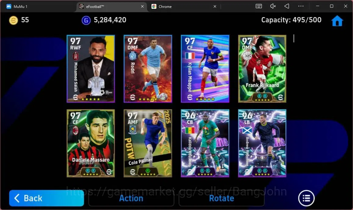 eFootball Accounts ANDROID|PW 3198|Epc John Cruyff|Epc Franco Baresl| image 7