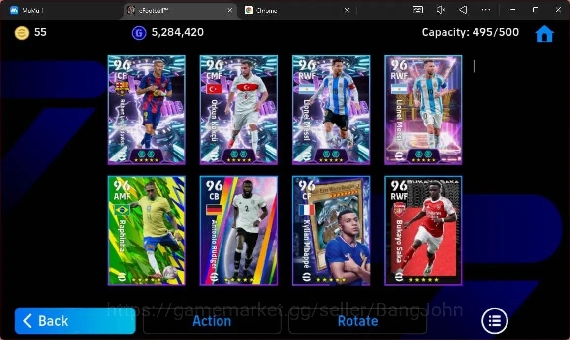 eFootball Accounts ANDROID|PW 3198|Epc John Cruyff|Epc Franco Baresl| image 8
