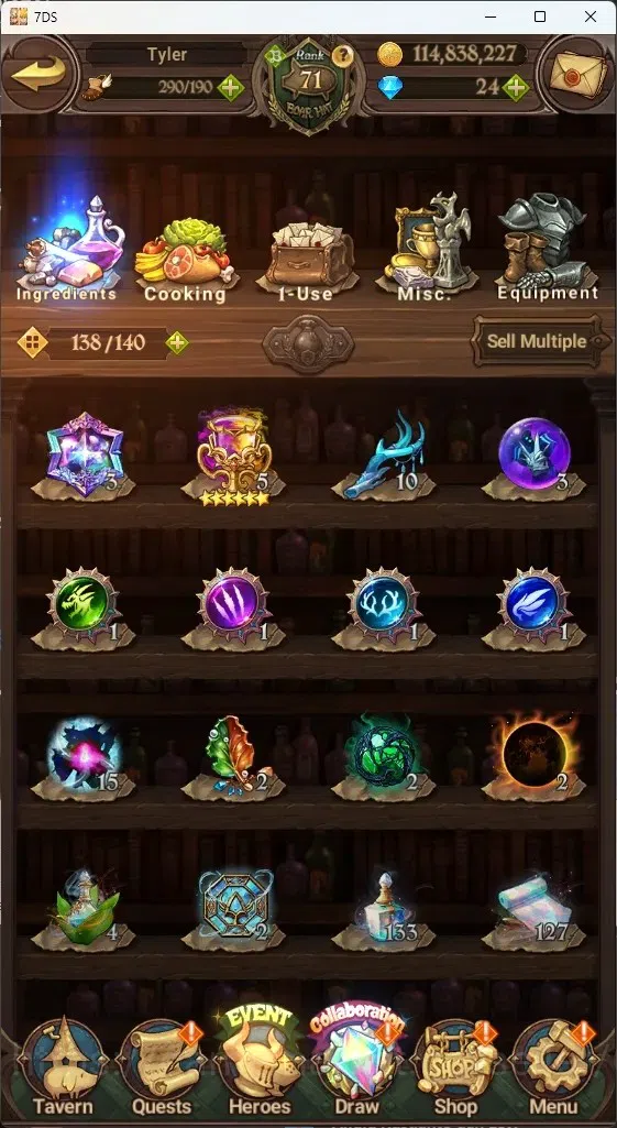 The Seven Deadly Sins: Grand Cross Accounts Global|4M CC|5 LR+11 UR+Collab Gachikuta|Estarossa image 15