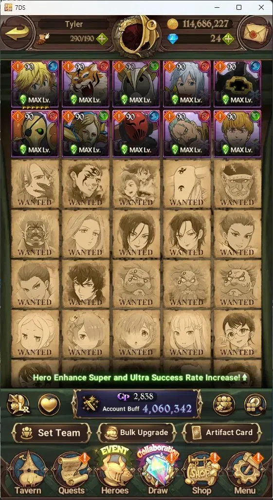The Seven Deadly Sins: Grand Cross Accounts Global|4M CC|5 LR+11 UR+Collab Gachikuta|Estarossa image 9