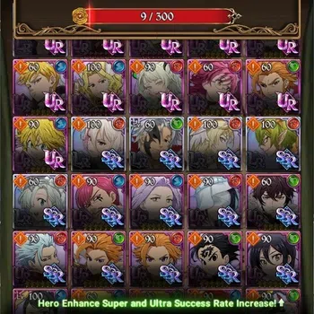 The Seven Deadly Sins: Grand Cross Endgame Global|4M CC|5 LR+11 UR+Collab Gachikuta|Estarossa image 1