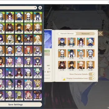 Genshin Impact Accounts Others Asia|AR 60|Prem Team Flins+Sign,Hu Tao C1|15 Limited + 10 (*5