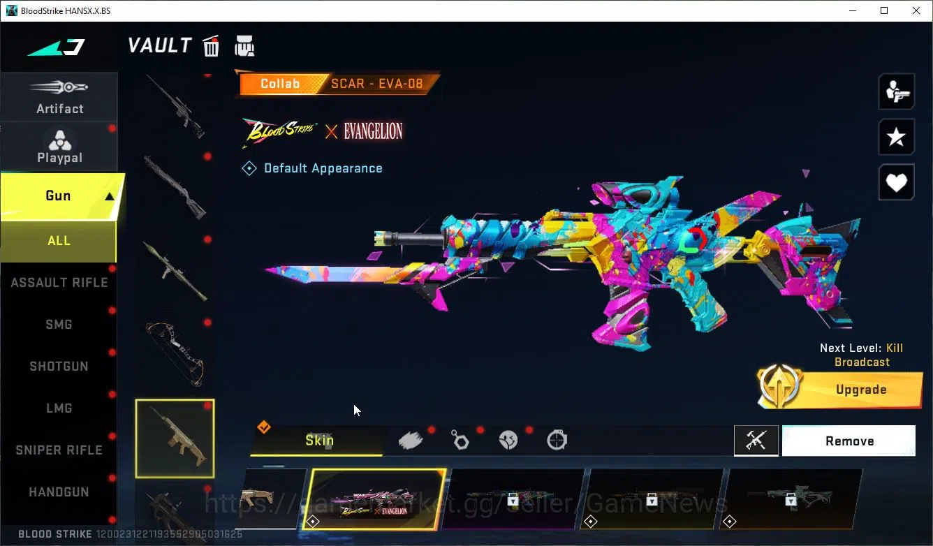 Blood Strike Accounts ASIA|Colab 7DS Karl98,QBZ95,EVANGELION SCAR-08+6 U image 8