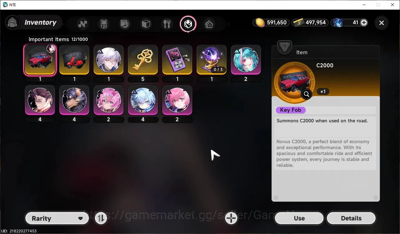 Neverness to Everness Accounts GLOBAL SEA|HL 15|4 SSR(Lacrimosa,Nanaly+Outfit,Sak image 13