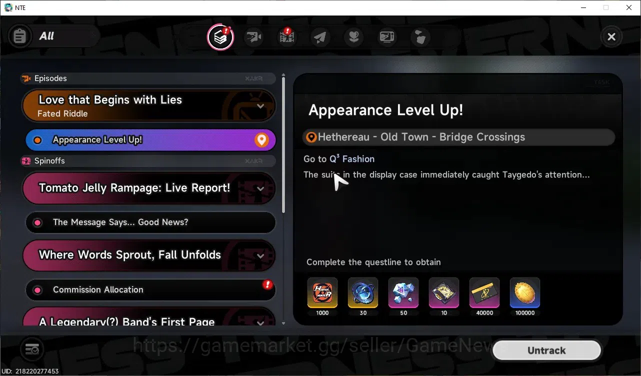 Neverness to Everness Accounts GLOBAL SEA|HL 15|4 SSR(Lacrimosa,Nanaly+Outfit,Sak image 14