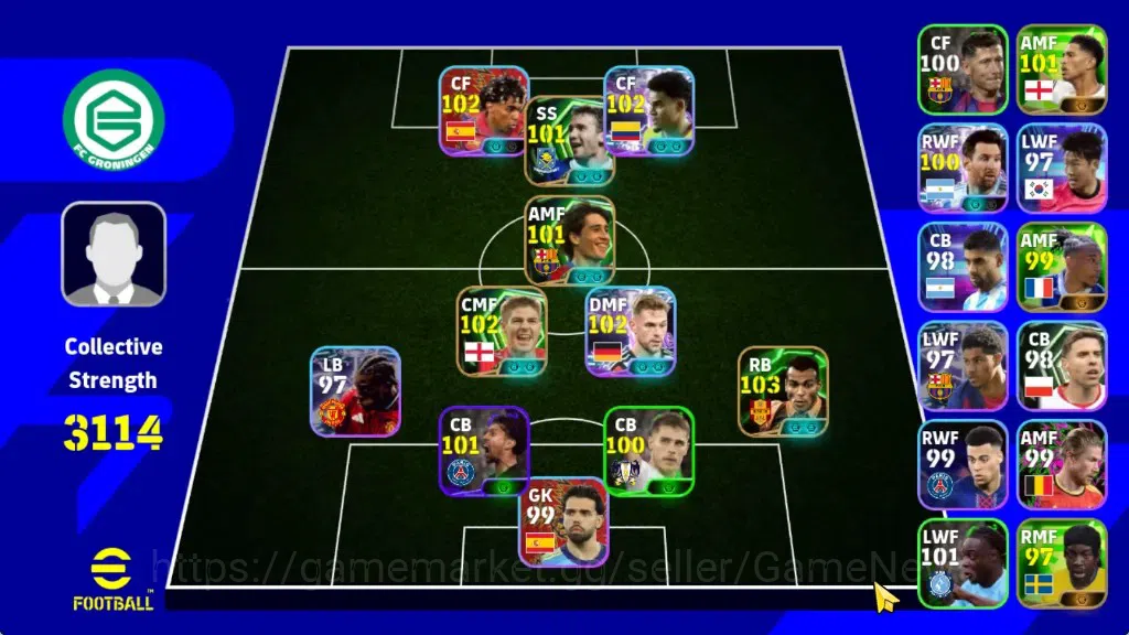 eFootball Accounts Android|Epic Cafu,Steven Gerrard,Bojan Krkic,Andri image 1