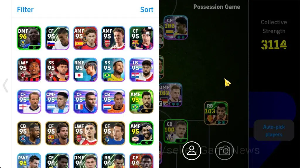 eFootball Accounts Android|Epic Cafu,Steven Gerrard,Bojan Krkic,Andri image 2