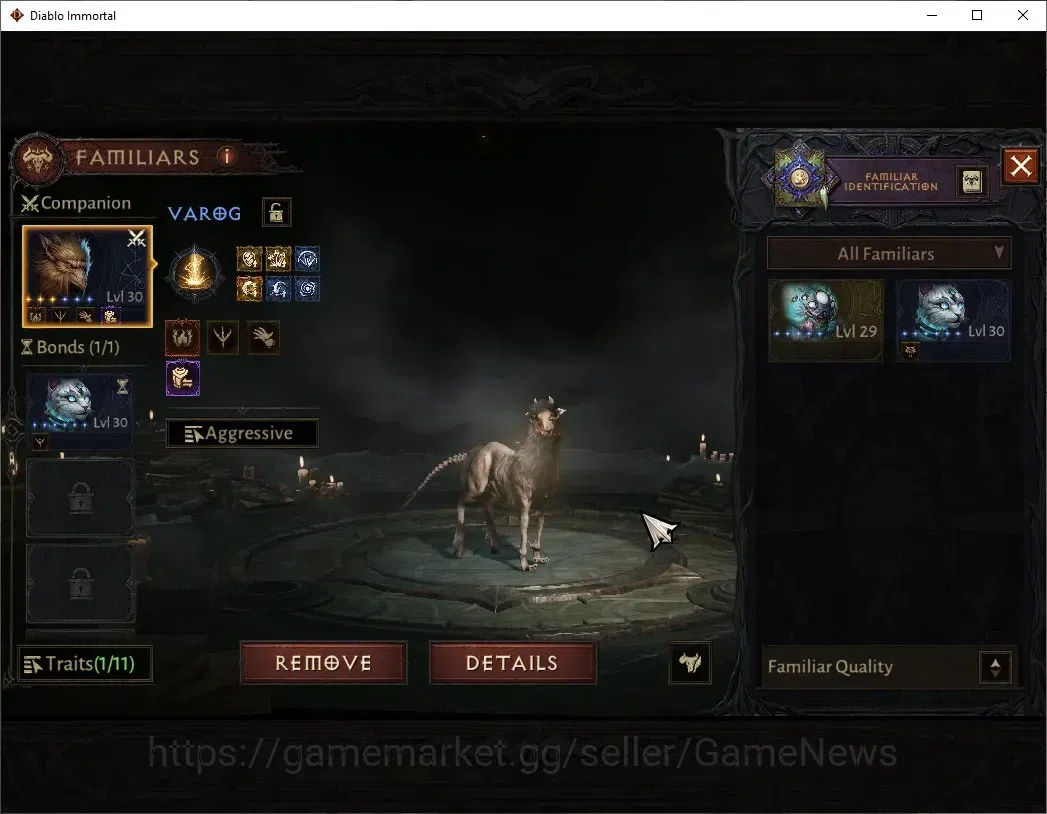 Diablo Immortal Accounts SEA-Izual|CS ON|Lv60(1001)|Necromancer|CR 47k|Reso image 11