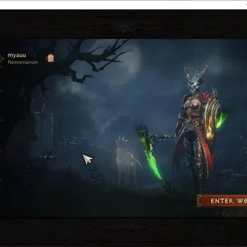 Diablo Immortal Accounts High-End SEA-Izual|CS ON|Lv60(1001)|Necromancer|CR 47k|Reso 450|Paragon Slayer|Inferno VIII|2