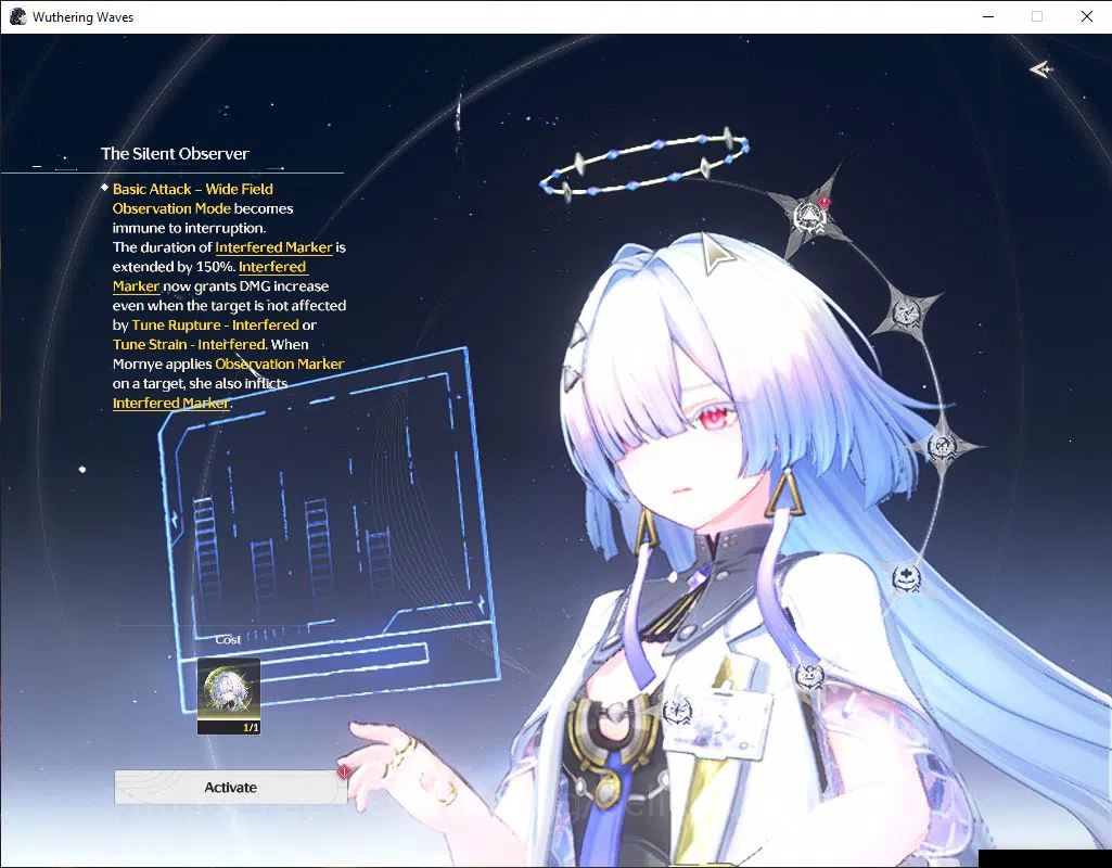 Wuthering Waves Accounts Mid-Game NA | UL 45 | 2 Limited | [Mornye RC1,Augusta]+Sign | DB Lv29 | Female MC | Log Kuro 3