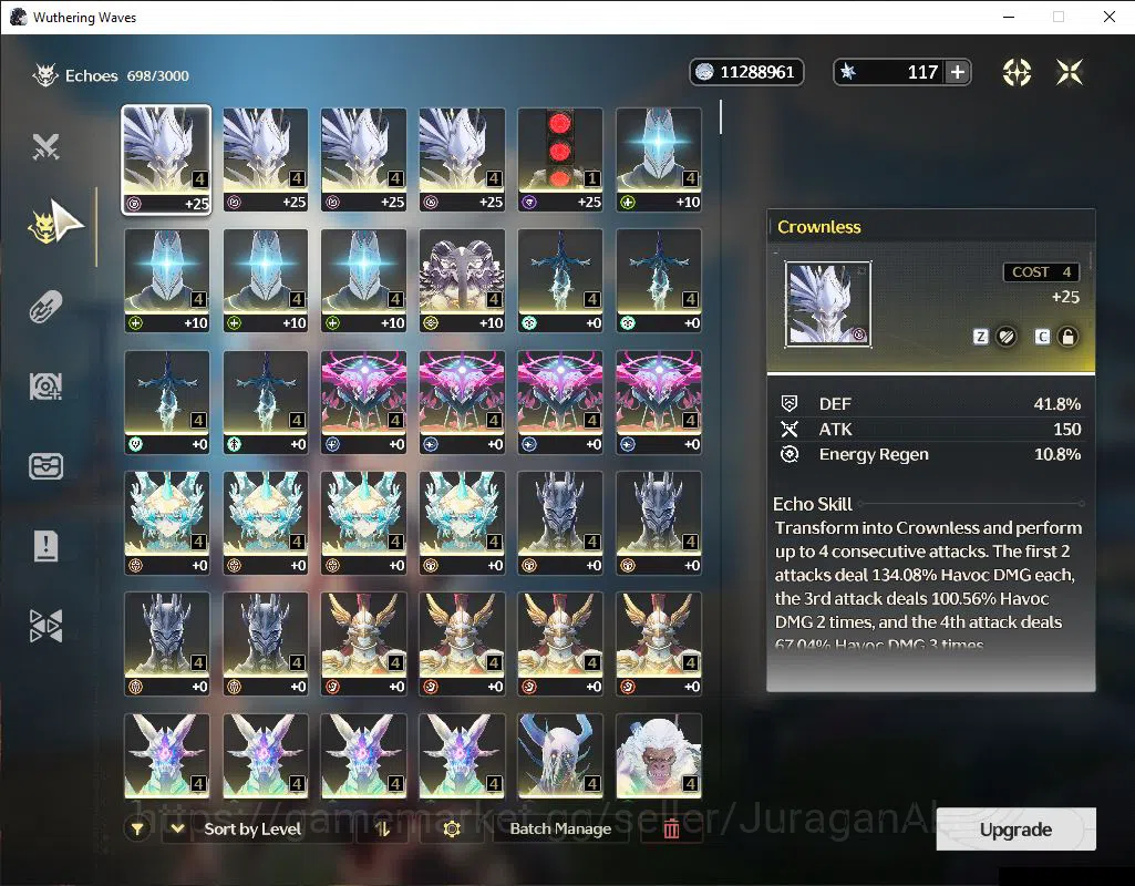Wuthering Waves Accounts Mid-Game NA | UL 45 | 2 Limited | [Mornye RC1,Augusta]+Sign | DB Lv29 | Female MC | Log Kuro 6