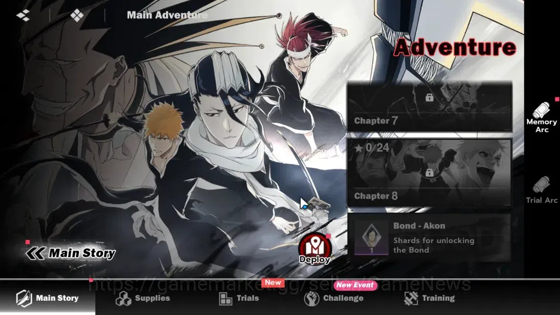 BLEACH: Soul Resonance Accounts NuverseSEA|LV65|9 SSR (AizenB3,Toshiro,Grimjow)+St image 19