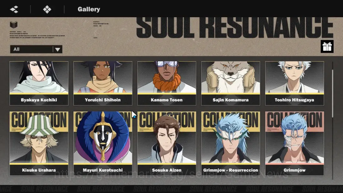 BLEACH: Soul Resonance Accounts NuverseSEA|LV65|9 SSR (AizenB3,Toshiro,Grimjow)+St image 2