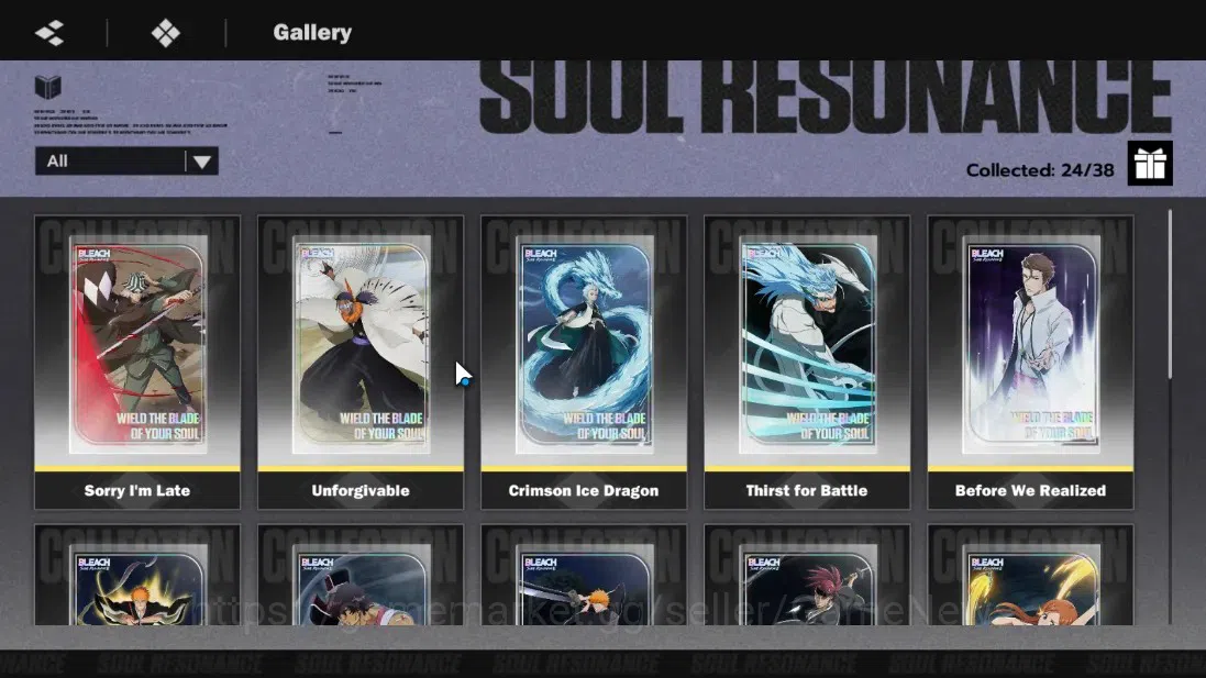BLEACH: Soul Resonance Accounts NuverseSEA|LV65|9 SSR (AizenB3,Toshiro,Grimjow)+St image 3