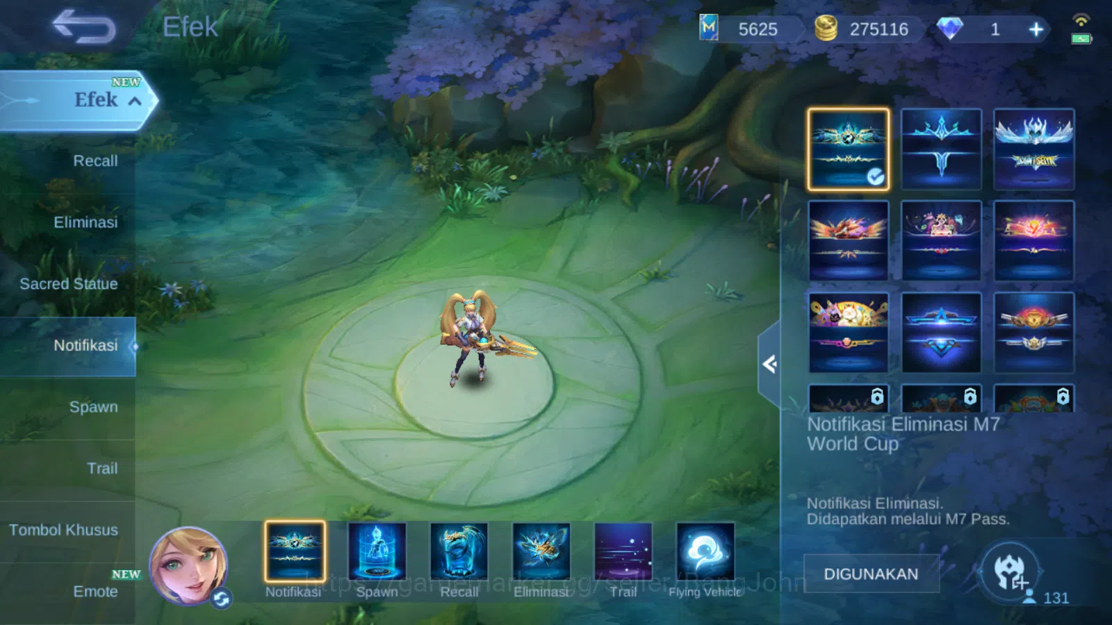 Mobile Legends: Bang Bang Accounts Hero 131 | skin 286 | prime granger | saint seiya  image 5