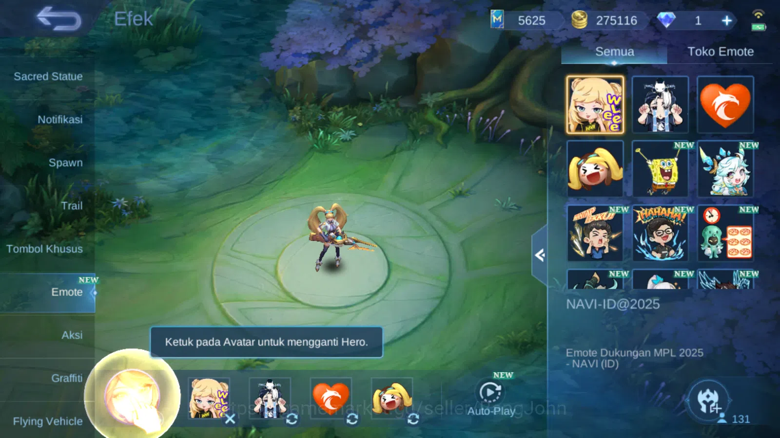 Mobile Legends: Bang Bang Accounts Hero 131 | skin 286 | prime granger | saint seiya  image 7