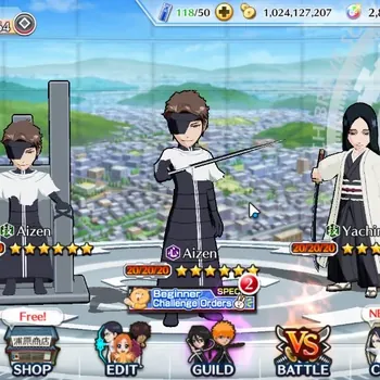 Bleach: Brave Souls Accounts Max Transcendence Global|785K BP+ 2.8K Orb|3 Max Transcended(Sosuke Aizen Green+Dark, Ichigo