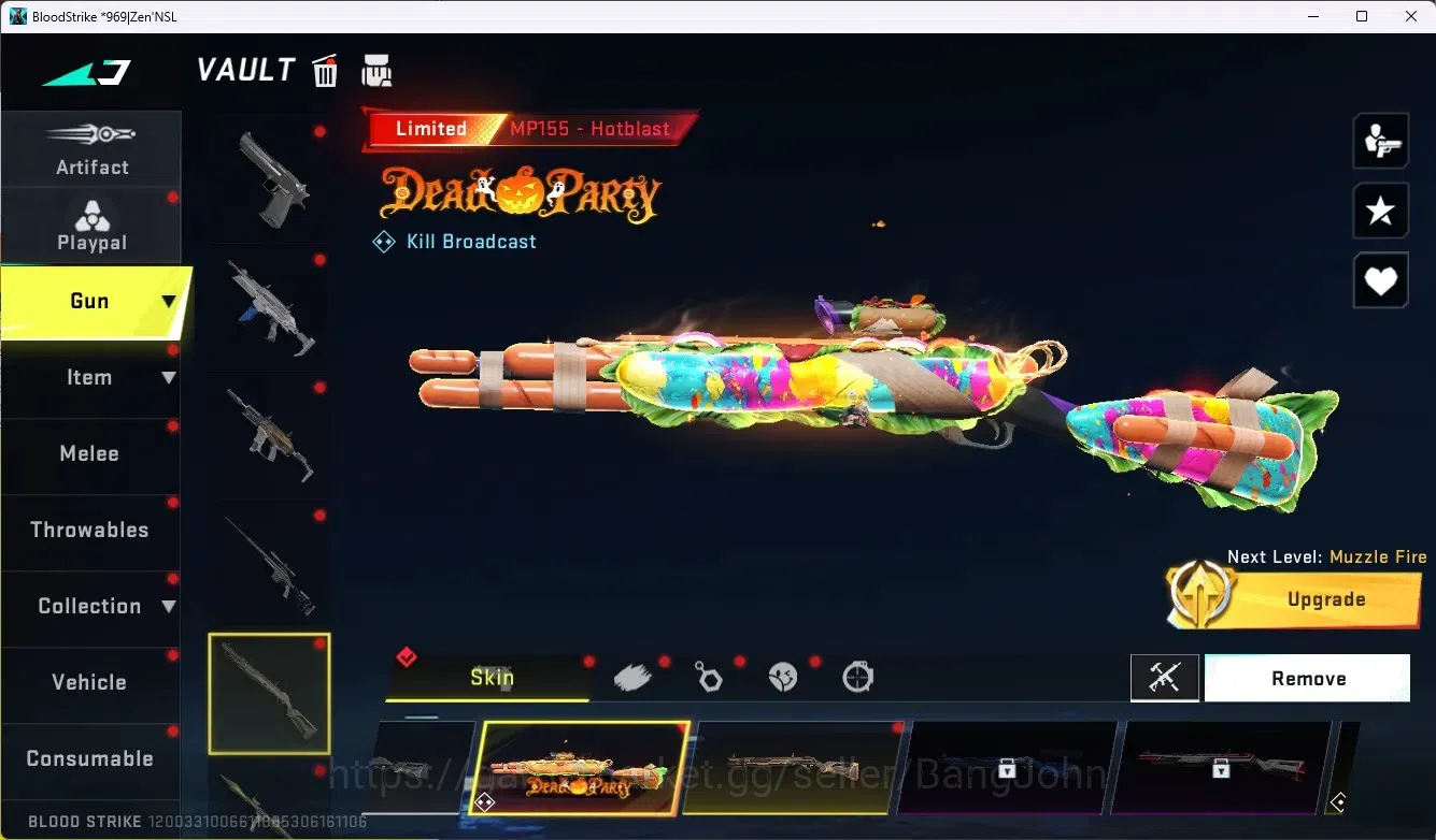Blood Strike Accounts ASIA |1 Eternal|8 Collab Gun [7DS|TR|EVA]| 5 Limit image 11