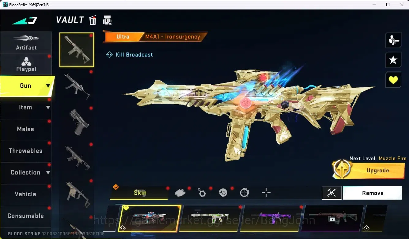 Blood Strike Accounts ASIA |1 Eternal|8 Collab Gun [7DS|TR|EVA]| 5 Limit image 2
