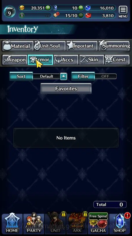 Last Cloudia Accounts Global Rank 9 | Fresh Starter | TopTierUnits (GH A image 12