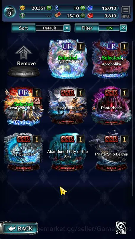 Last Cloudia Accounts Global Rank 9 | Fresh Starter | TopTierUnits (GH A image 2