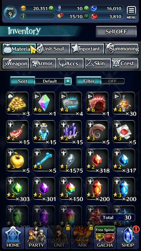 Last Cloudia Accounts Global Rank 9 | Fresh Starter | TopTierUnits (GH A image 5