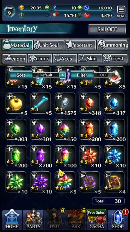 Last Cloudia Accounts Global Rank 9 | Fresh Starter | TopTierUnits (GH A image 6