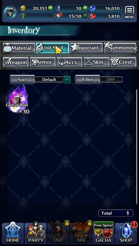 Last Cloudia Accounts Global Rank 9 | Fresh Starter | TopTierUnits (GH A image 7