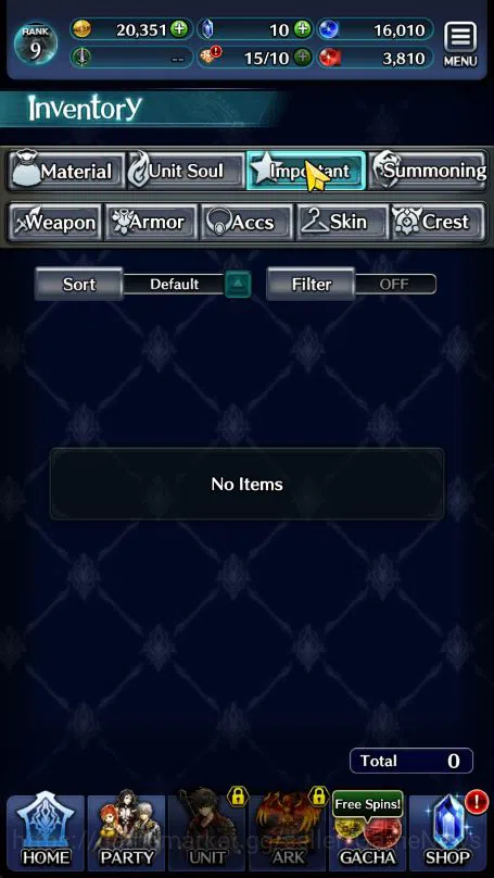 Last Cloudia Accounts Global Rank 9 | Fresh Starter | TopTierUnits (GH A image 9