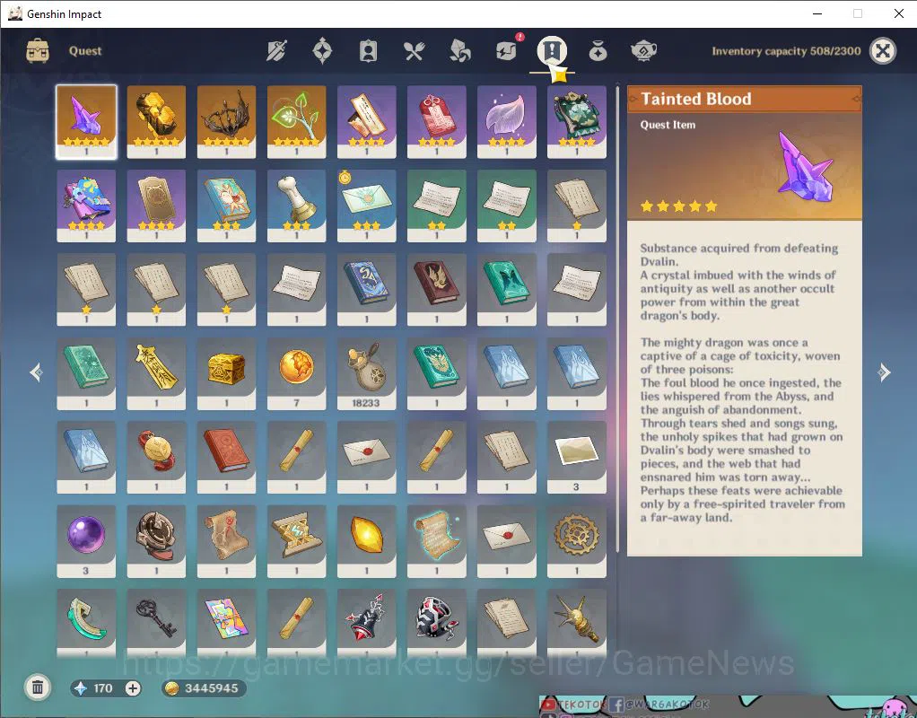 Genshin Impact Accounts Asia|AR 50|6 Limited| [Eula+C1],Wanderer,HuTao,Zib image 10