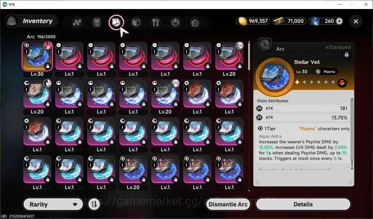 Neverness to Everness Accounts GLOBAL SEA|HL 21|4 SSR Lacrimosa,Nanally,Baicang,J image 15