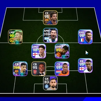 eFootball Accounts Others Android|Power 2885|Show Time Ronald Araujo,Casemiro,Ibrahim Maza,Lionel Messi,Yamal|Epic Marco